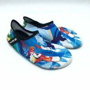 Met Boys Girls Water Shoes Fabric Lightweight Surfing Frog 34/35 US 2/3